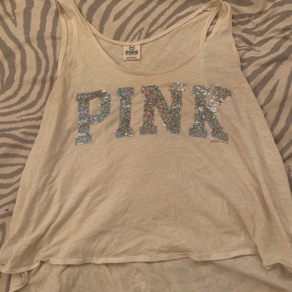 Pink VS tank top
